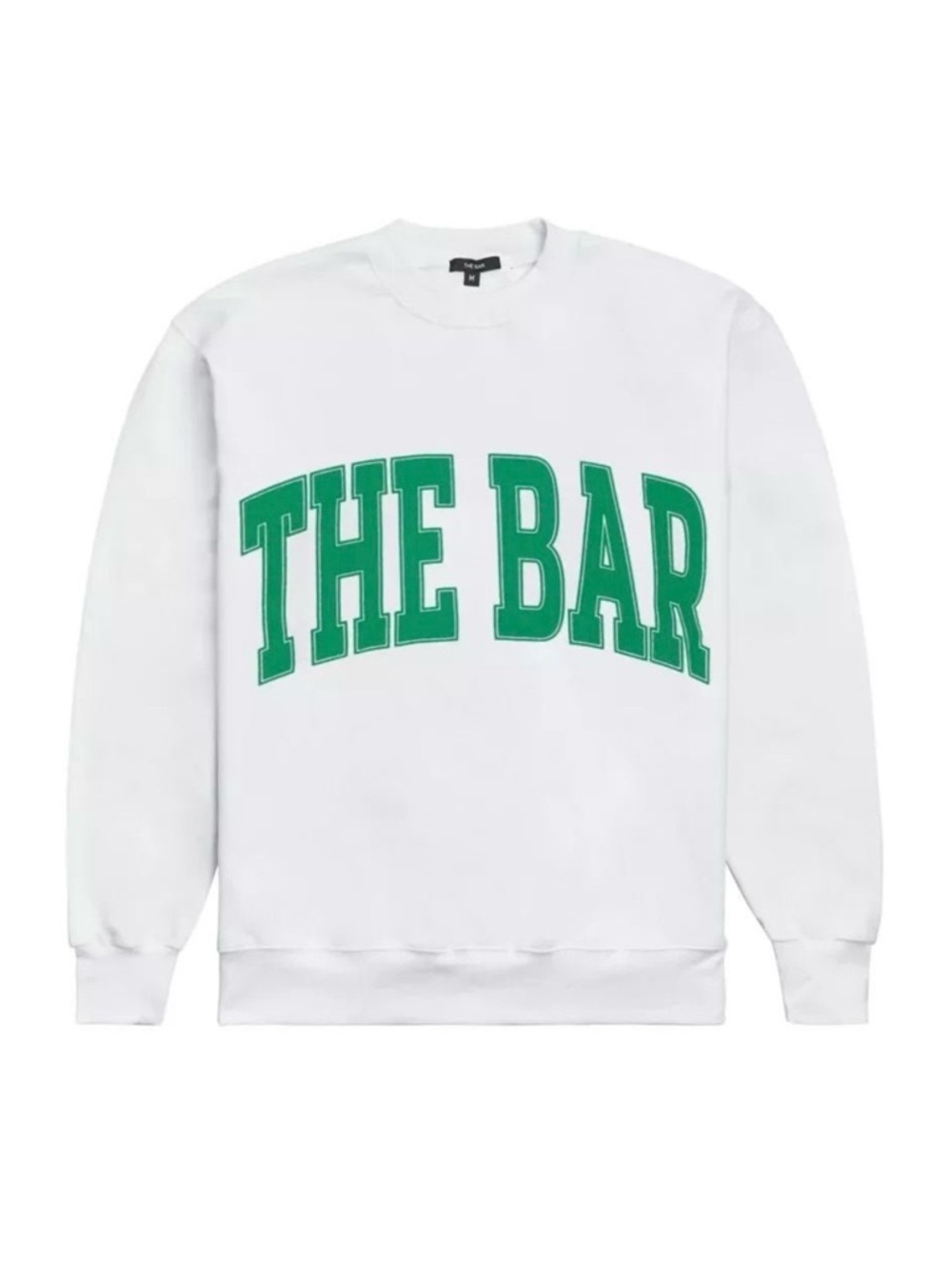 NWOT The Bar Varsity Sweatshirt